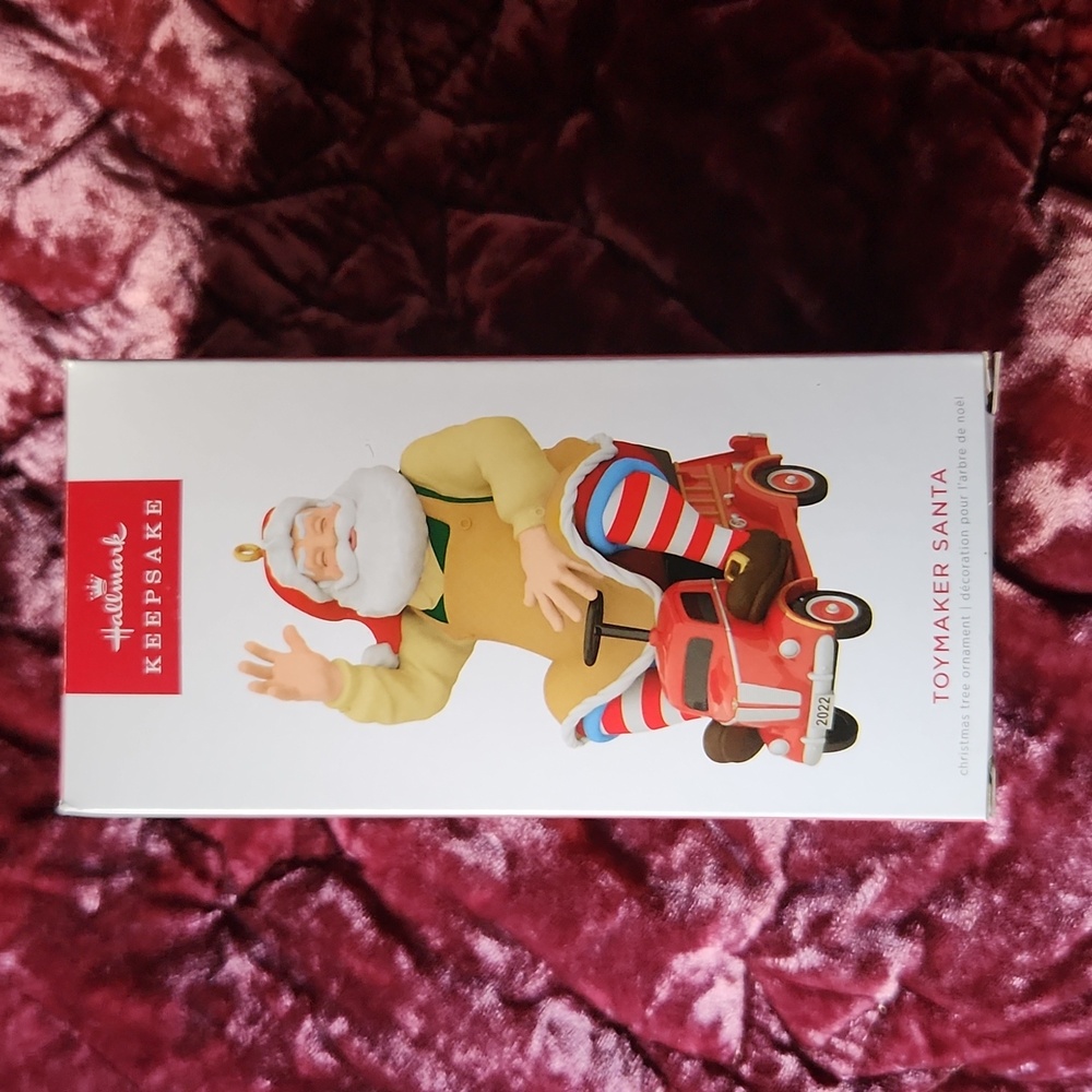 Hallmark Santa ornament